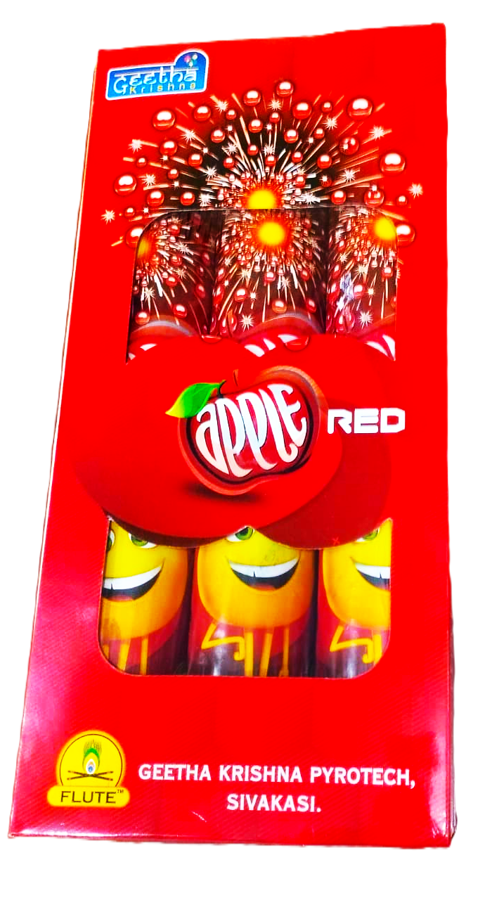 Apple Red (3 Pcs. Packing)